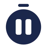 Stopwatch Pause SVG Icon